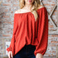 Heimish Full Size Swiss Dot Off Shoulder Top