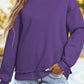 Oversize Mock Neck Sweatshirt