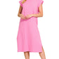 Zenana Round Neck Dress