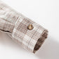 Khaki Checkered Hooded Shacked
