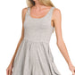 Double Layered Tank Romper Zenana RTS