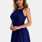 Grecian Neck One-Piece Swimwear