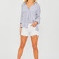 Love Tree Striped Collared Neck Long Sleeve Shirt