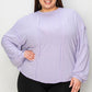 Basic Bae Full Size Ribbed Round Neck Long Sleeve T-Shirt