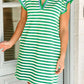 Stripe Contrast Dress *multiple colors*