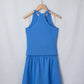 Spring Elastic Skort Set