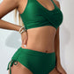 Scoop Neck Wide Strap Bikini Set