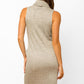 GILLI Cowl Neck Sleeveless Dress with Pockets