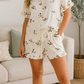 Beige Mallard Print Set