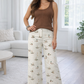 Beige Mallard Cuffed Shift Jeans