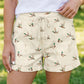Beige Mallard Denim Shorties