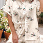 Beige Mallard Print Set