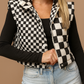 Checkered Puffer Vest RTS
