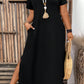 Black Plus Maxi Dress RTS