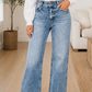 Blue Acid Wash Jeans