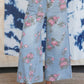 Blue Floral Jeans RTS