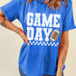 Blue Game Day Football Shirt