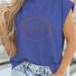 Blue Game Day Rhinestone Top