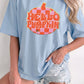 Blue HELLO PUMPKIN Shirt