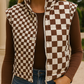 Checkered Puffer Vest RTS
