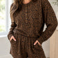 Brown Leopard Elastic Outfit