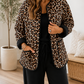 Brown Leopard Quilted Jacket RTS