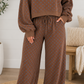 Brown Polka Dot Plus Set
