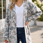 Camo Tunic Cardigan
