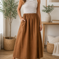 Chestnut Striped Dress