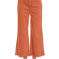 Cropped Frayed Hem Straight Jeans Zenana New RTS