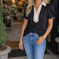 RicRac Collar Blouse FB