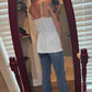 Solid Front Twist Cami