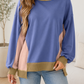 Colorblock Oversized Sweatshirt