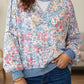 Floral Round Neck Top