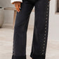 Black Studded Detail Jeans