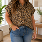 Gold Plus Leopard Dolman Shirt