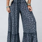 Gray Leopard Frilled Pants RTS