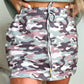 Green Camo Mini Skirt RTS
