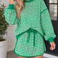 Gingham Skort Set