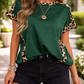 Leopard Trim Shirt