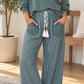 Green Striped Plus Outfit