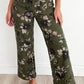 Green Vintage Floral Pant RTS