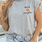 Hello Pumpkin Embroidered Top