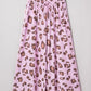 Drawstring Leopard Pants