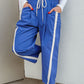 Smocked Cropped Casual Pants