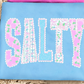 Scallop Floral Summer Salty Tee.