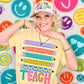Pattern Pencil Teach Tee.