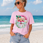 Brushstroke Santa Tee.