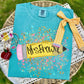 Pencil Splatter Custom Tee.