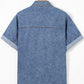Button Flap Denim Shirt